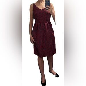 Moschino Cheap and Chic Red and Blue A-Line Dress, NEW, size 8